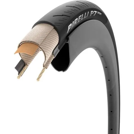 Pirelli P7 Sport 700x35c Foldedk - Sort