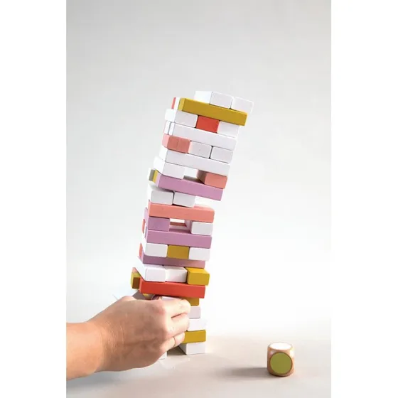 DesignWorks Ink Tumbling Tower Color Pop - Klosspil