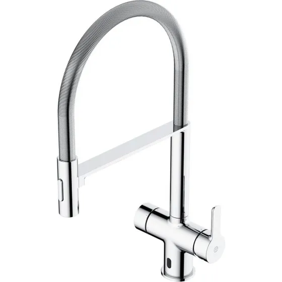 Gustavsberg Estetic Duo køkkenarmatur med udtræk, krom
