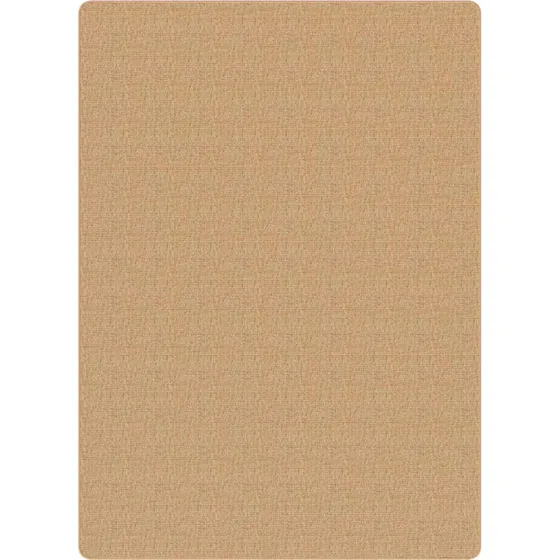 Jutetppe 120x180 cm med latexunderside  natur