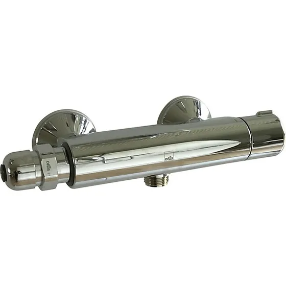 Oras Nova brusearmatur med termostat, blank krom