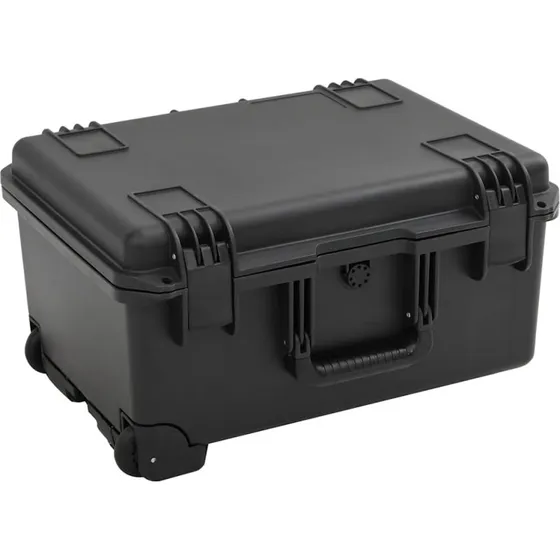 Transportabel flightcase 5441,529 cm  sort, lsbar