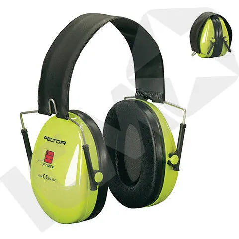 3M Optime I Hi-Viz høreværn hovedbøjle SNR 27 dB