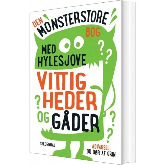 Den monsterstore bog med hylesjove vittigheder og gåder