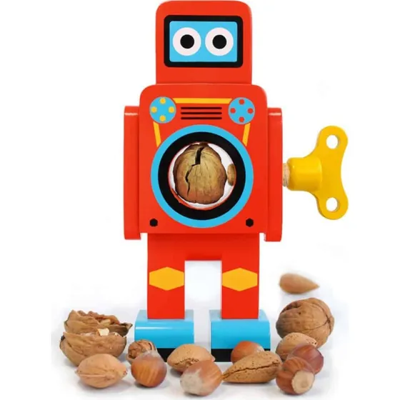 Suck UK Lille Rød Robot Nøddeknækker