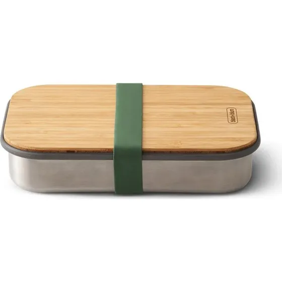 Black+Blum Rustfri Sandwich Box Small 900 ml - Olive