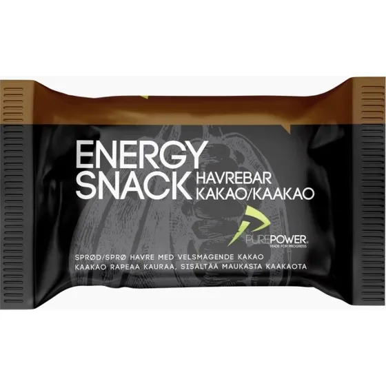 PurePower Energy Snack 60 g – Karamel & Peanut