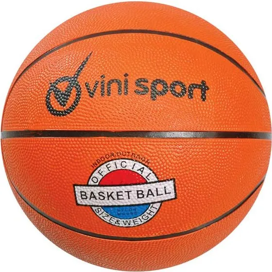 ViniSport Basketball str. 7 - Orange (Indendørs/udendørs)