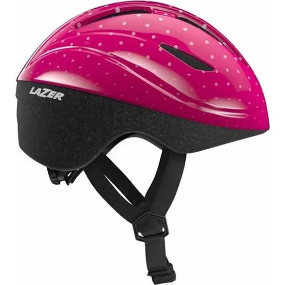 Lazer Bob+ cykelhjelm 46-52 cm - Pink dots