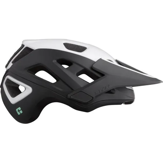 Lazer Jackal KinetiCore MTB-hjelm 52-56 Mat Hvid/Sort