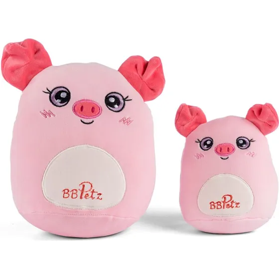 BB Pets Gris og Grisling - Blødt Stofdyrsæt 20+14 cm