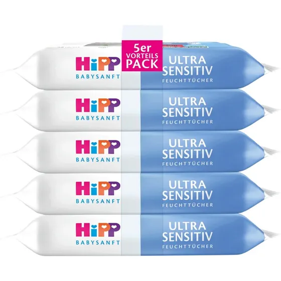 Babysanft Ultra Sensitive vådservietter 5x48 (240 stk)