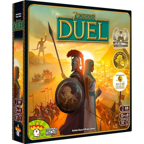7 Wonders Duel  Strategisk brtspil for 2 spillere