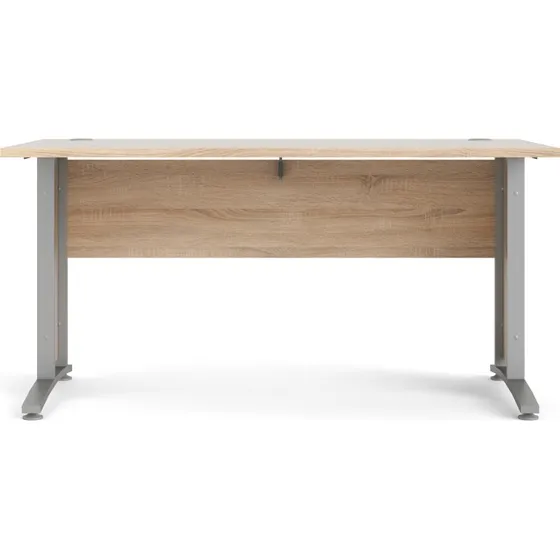 Tvilum Prima skrivebord 150x80 cm  egetrsstruktur/slvgr