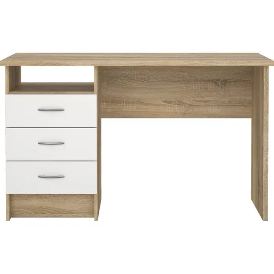 Tvilum Function Plus skrivebord 120 cm  eg/ hvid