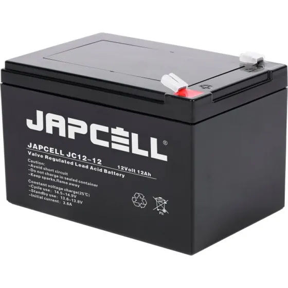 JAPCELL JC12-12 AGM batteri