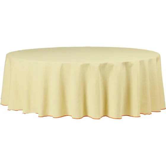 Broste Wilhelmina rund dug 200 cm – gul