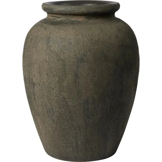 Broste Copenhagen Uma vase 30 cm – rustik mørkebrun