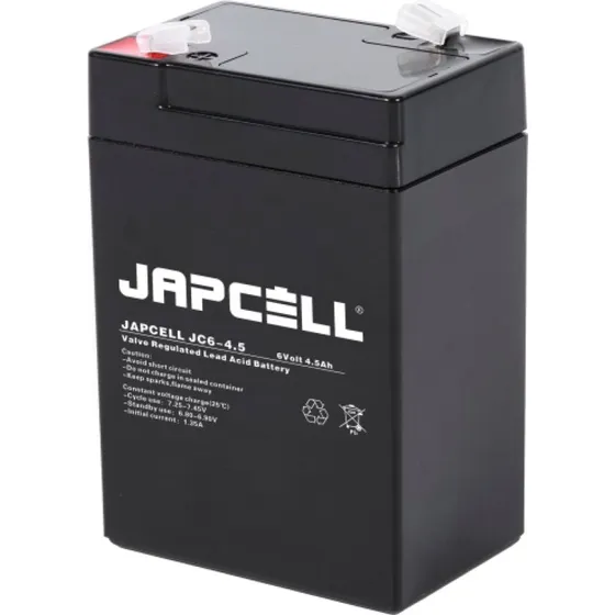 JAPCELL JC6-4,5 AGM 6V batteri