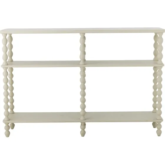 BLOOMINGVILLE Salino konsolbord 120x30 cm - hvid