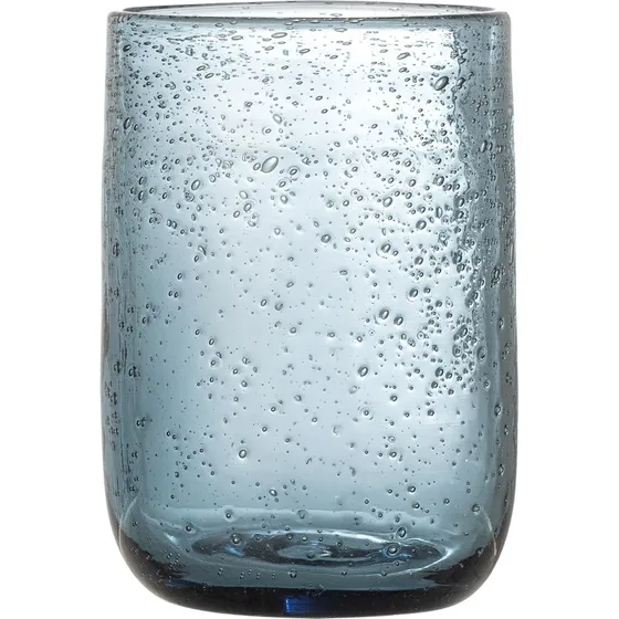 Tabby mundblst drikkeglas, bl - st af 4