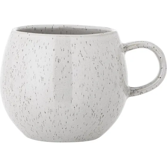 BLOOMINGVILLE Addison krus 50 cl - hvid stentj