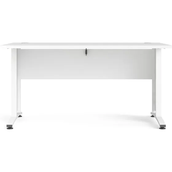 Tvilum Prima skrivebord 150x80 cm  hvid, rektangulrt