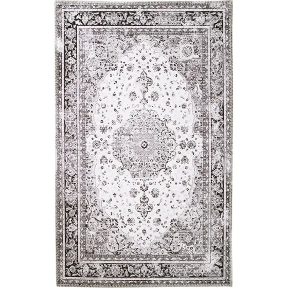 Havana gulvtæppe 200x300 cm - sort/hvid (House Nordic)