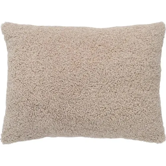 Tavira bouclé pude 45x60 cm – gråbrun