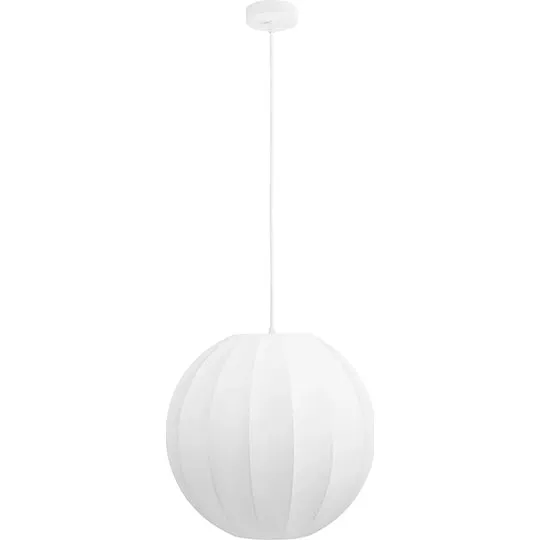 Coventry Loftpendel 40x40x37 cm  Hvid (resin/metal)