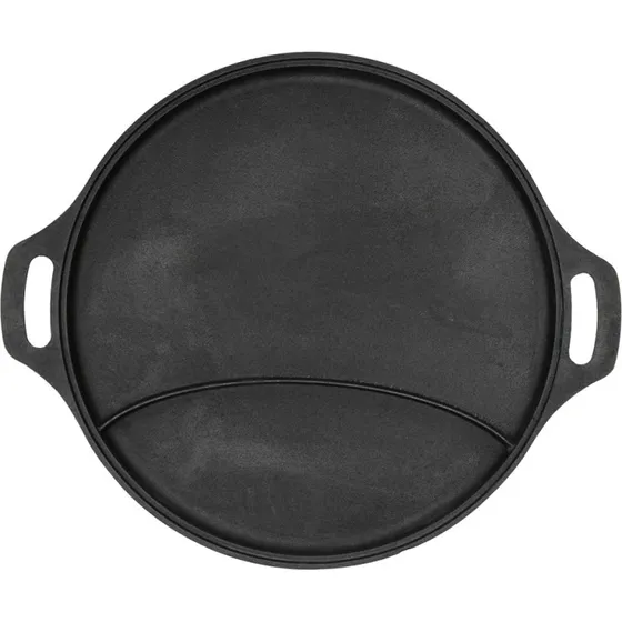 Muurikka støbejernspande med rum (sektioner)