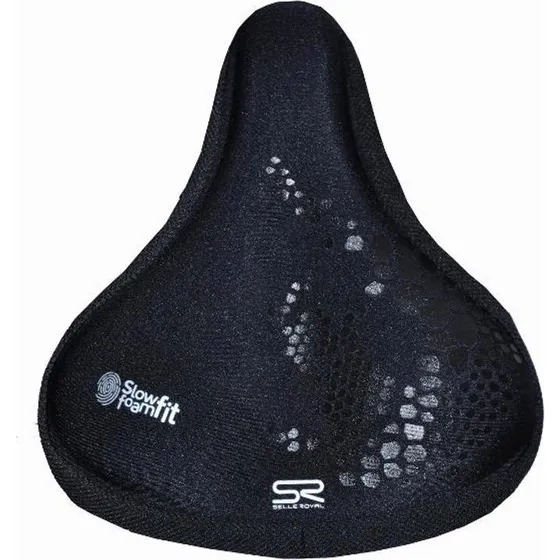 Selle Royal Slow Fit Foam Sadelovertræk Large - Sort