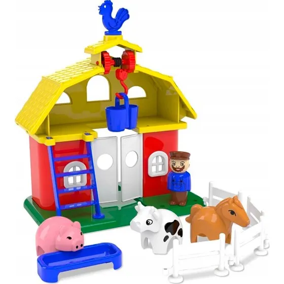 Viking Toys Bondegårdssæt - 61 dele (1+ år)