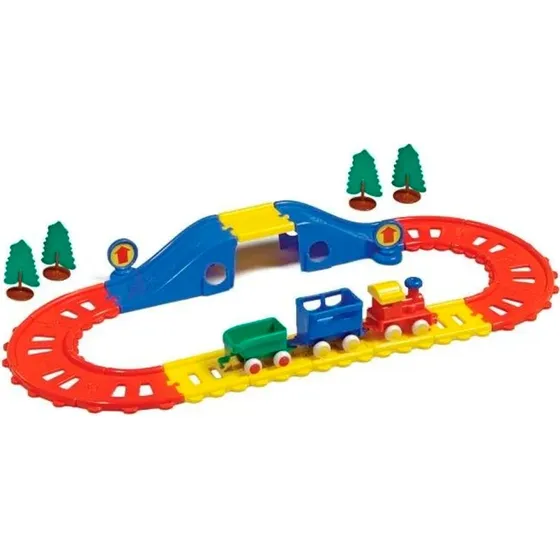 Viking Toys Jernbanesæt - Tog og tilbehør