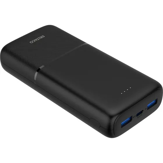 Deltaco PB-C1008 Powerbank 20.000 mAh  Sort
