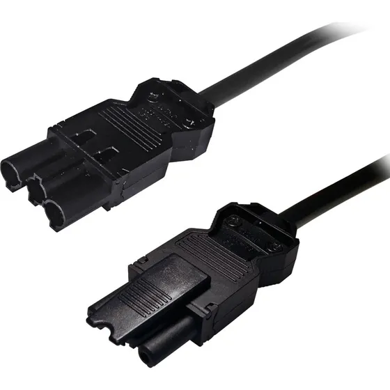 Deltaco GST18i3 strmforlngerkabel 3 m (han-hun)