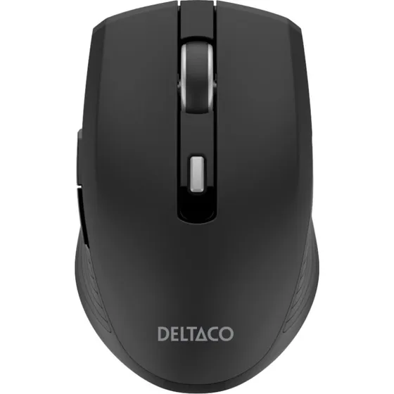 Deltaco Silent Trdls USB-C Travel Mouse 1800 DPI (Sort)