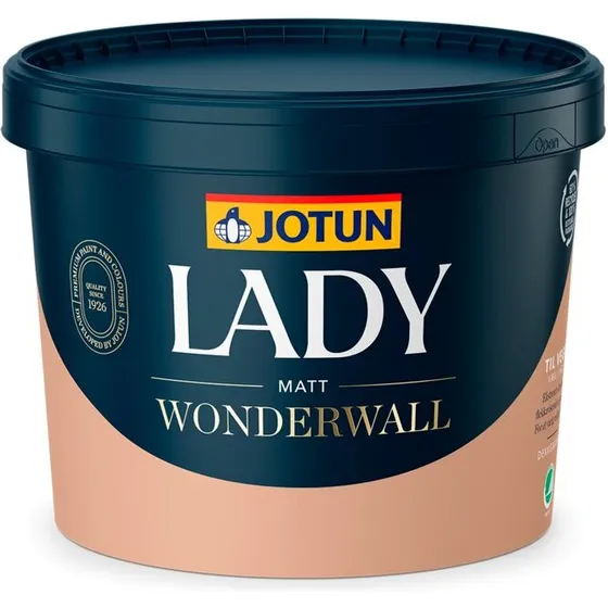 Jotun Lady Silke 0486 - gylden hvid vægmaling
