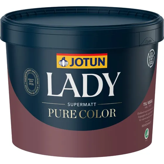 Jotun LADY Pure Color Glans 1 – Supermat vægmaling
