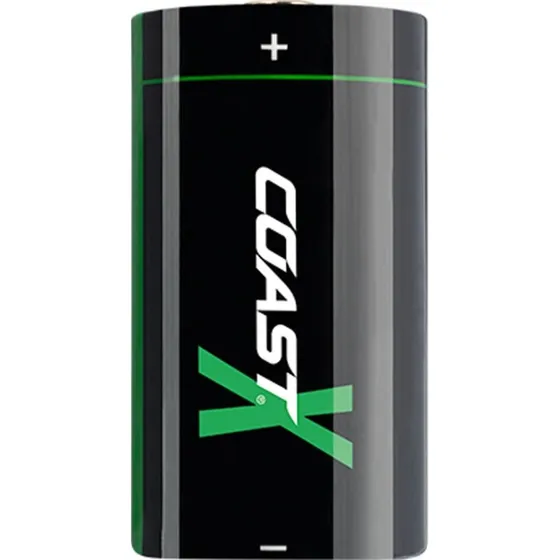 Coast CR123 USB-C 3V genopladeligt 1100mAh 4-pak
