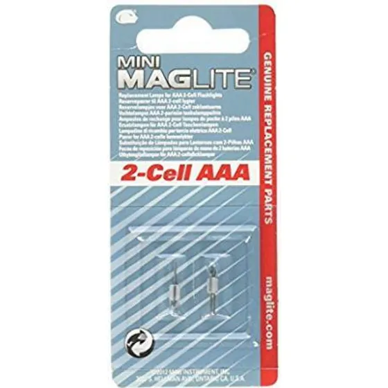 Maglite Mini 2-Cell AAA Erstatningspre (0038739107325)