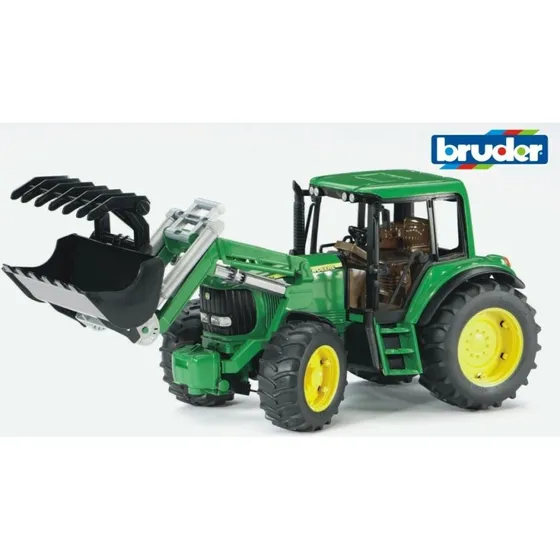 Bruder John Deere 6920 traktor med frontlsser