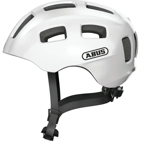 ABUS Youn-I 2.0 cykelhjelm LED Pearl White 4854 cm