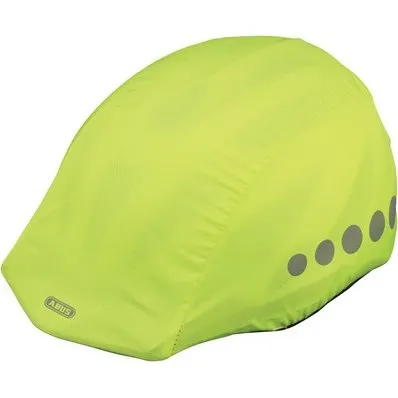 ABUS regnovertrk til cykelhjelm  neon gul, universal