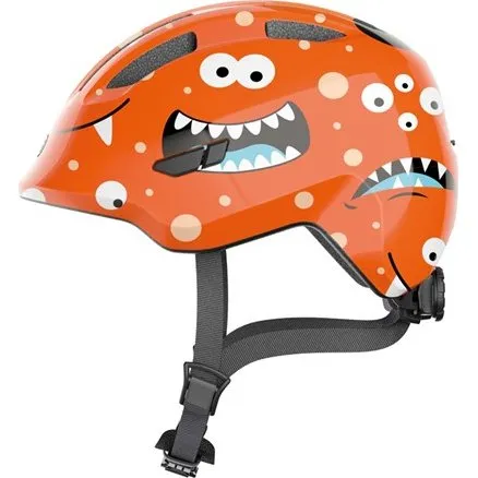 ABUS Smiley 3.0 Brnehjelm Orange Monster (45-50 cm)