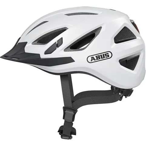 ABUS Urban-I 3.0 cykelhjelm  hvid (LED, Zoom Ace)