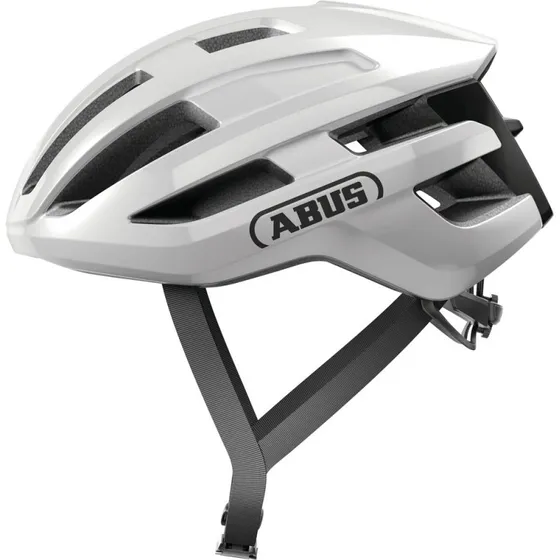 ABUS PowerDome - Cykelhjelm Shiny White