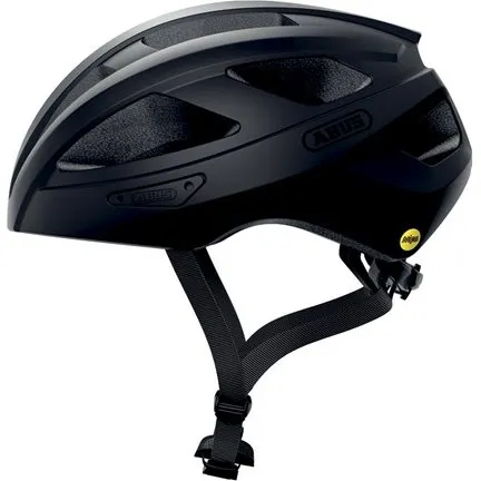 ABUS Macator MIPS cykelhjelm  Shiny Velvet Black 51-55 cm