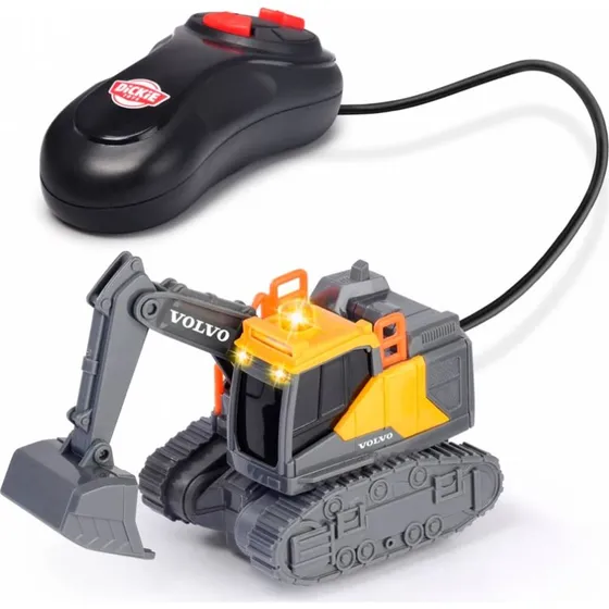 Dickie Volvo mini rendegraver med ledningsstyring