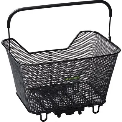 Racktime Baskit Small cykelkurv  sort, 20 L